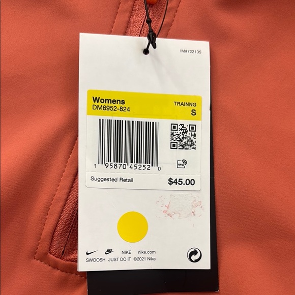 Nike Women's Coral Dri-FIT Sports Bra Top. - Picture 4 of 6